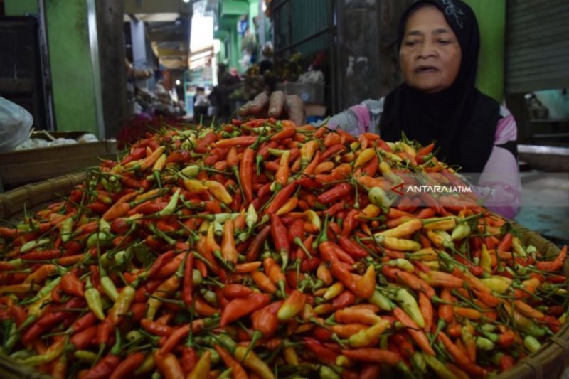 Kenaikan Harga Cabai dan Tomat Picu Inflasi di Madiun