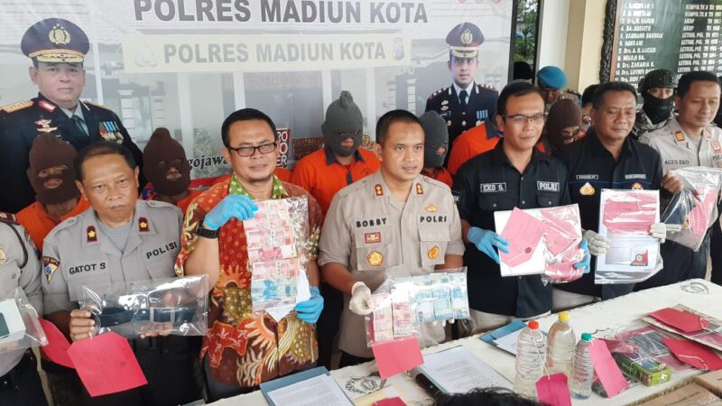 Profesional, Begini Aksi Rampok Penjebol Brankas Berisi Rp190 Juta di Madiun