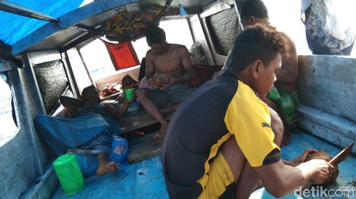 5 Hari Hilang, Perahu Rombongan Pengantin asal Sumenep Terdampar di Pulau Terpencil