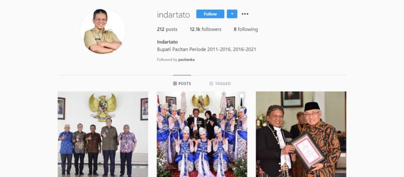 Ini Dia Kepala Daerah Madiun Raya Dengan Followers Terbanyak