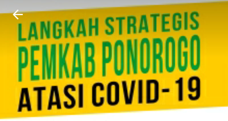 Kebijakan Pemkab Ponorogo Atasi Covid-19