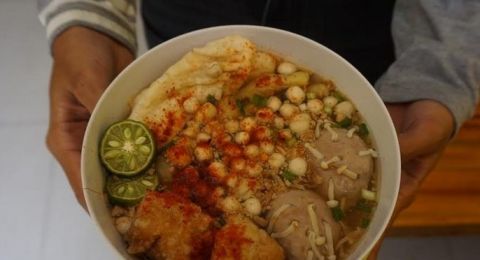 Ada Bakso Virus Corona Di Surabaya, Bahannya Dari Jepang