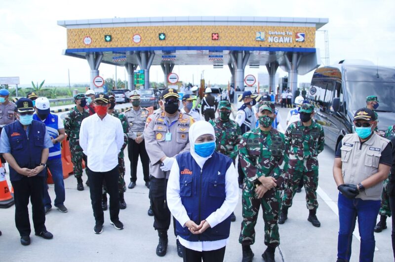 Ada Larangan Mudik, 1.170 Kendaraan dari Luar Jatim Diminta Putar Balik