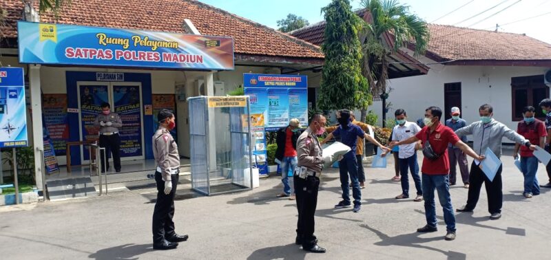 Layanan Pembuatan SIM Di Madiun Dibuka Lagi, Pemohon Harus Berolahraga