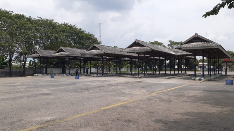 Terminal Madiun Tutup Selama PSBB Surabaya, Seluruh Bus Berhenti Total