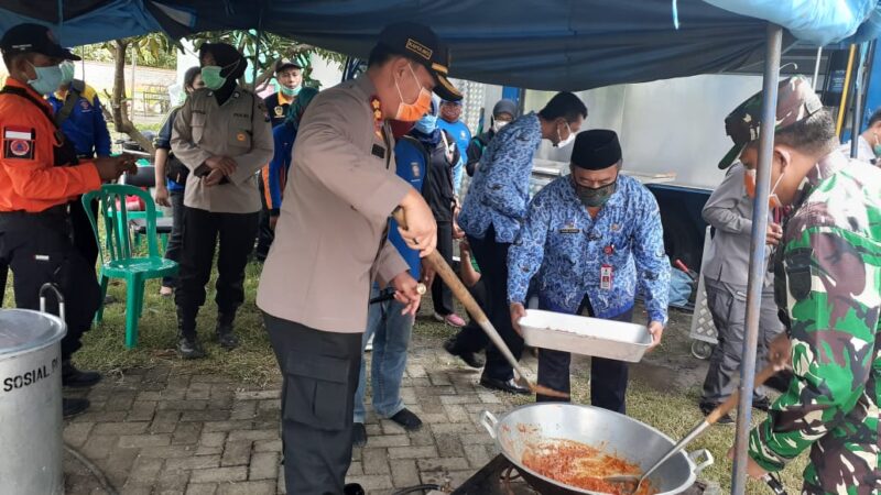 Dapur Umum di Rusunawa Madiun Inisiatif Polres