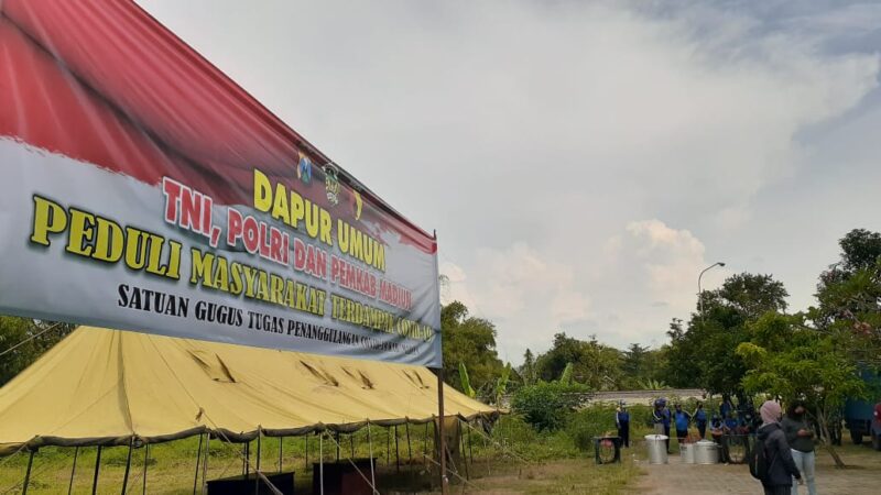 Katanya Tiap Hari Bikin 1.000 Nasi Bungkus, Tapi Dapur Umum Di Madiun Ini Berdiri Setengah Hari