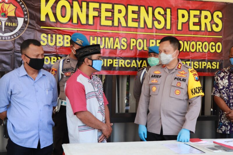 Unggah Informasi Hoax Soal Covid-19 di Medsos, Petani Ponorogo Ditangkap Polisi