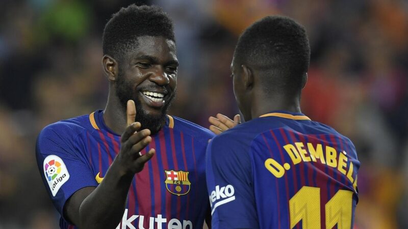 Bek Barcelona Samuel Umtiti Jadi Incaran MU dan Arsenal