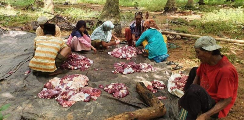 Hanya dengan Rp3.000/Pekan, Warga Desa Jadung di Sumenep Bisa Potong Sapi Untuk Lebaran