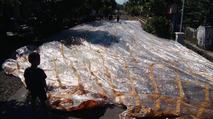 Ada Lagi Balon Udara Yang Jatuh di Madiun, Polisi: Diduga dari Ponorogo