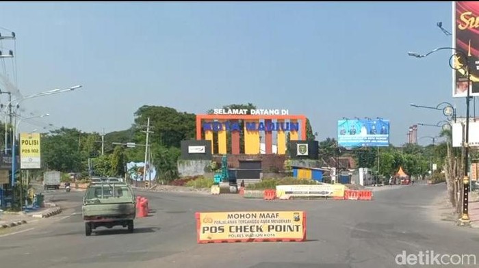 Posko Check Point Tak Dijaga, Kendaraan Luar Bebas Masuk Kota Madiun