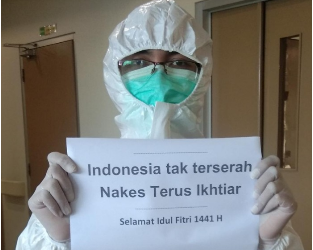 Tenaga Kesehatan: Indonesia Tidak Terserah, Nakes Tetap Ikhtiar!