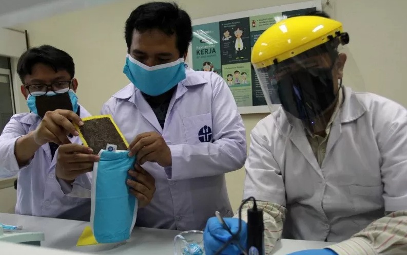 LIPI Buat Masker Kain Berlapis Tembaga, Apa Fungsinya