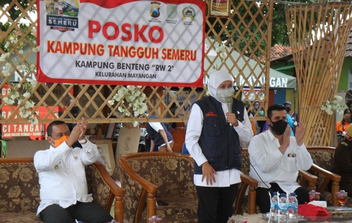 Ini Kampung Tangguh Terbaik Versi Gubernur Jatim Khofifah