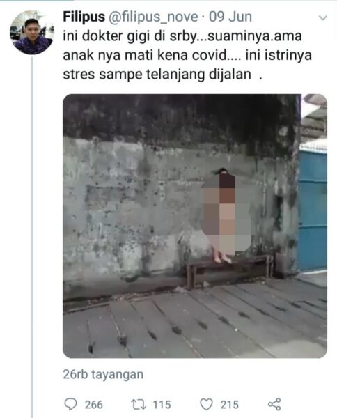 Pengunggah Video Viral Dokter Telanjang di Surabaya Teridentifikasi