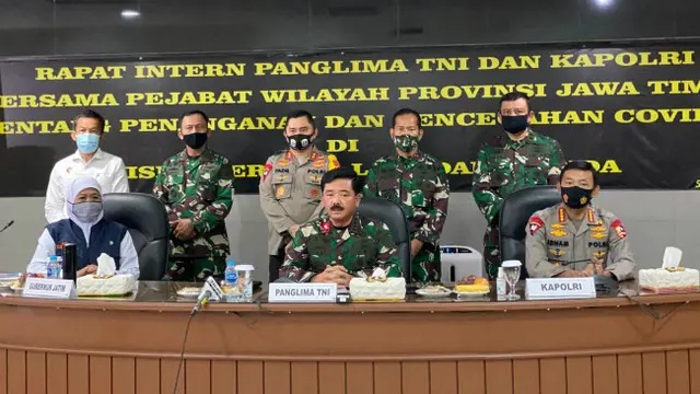 Panglima TNI: Surabaya Harus Serius Tangani Covid-19