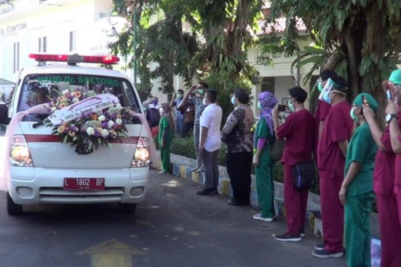 12 Dokter Unair Terpapar Covid-19, IDI Surabaya Evaluasi Upaya Pencegahan Penularan