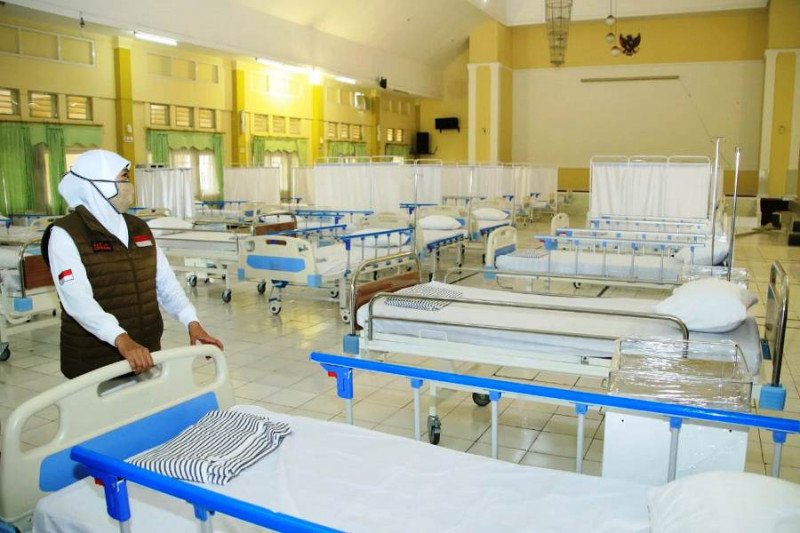 Pemprov Jatim Jamin Ketersediaan Tempat Tidur Isolasi Pasien Covid-19