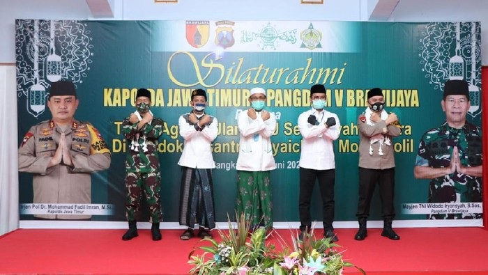 Kapolda Jatim Gandeng Ulama Madura Agar Warga Patuhi Protokol Covid-19