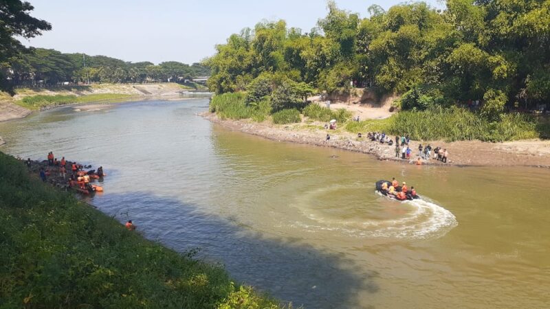 Pencarian Anak Hilang di Bengawan Madiun Berlanjut