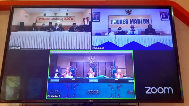 Duh, Sidang Online Sengketa Yayasan SHT di PN Kota Madiun Terkendala Jaringan Internet