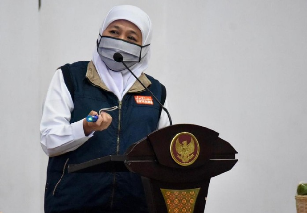 Khofifah Keluarkan Pergub, Warga Jatim Tak Pakai Masker bakal Kena Sanksi