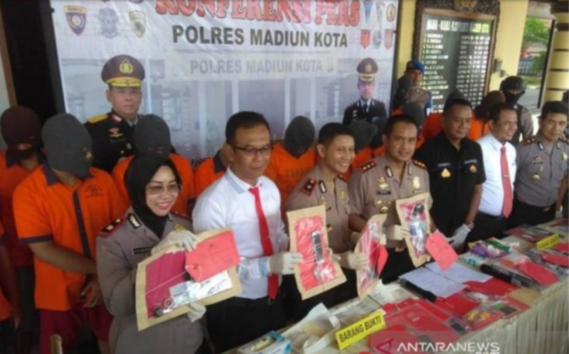 Kasus Narkoba Semester I 2020 di Kota Madiun Meningkat