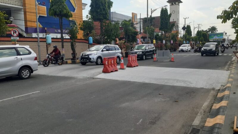 Penyelesaian Speed Bump Jl. Pahlawan Ditarget Rampung 2 Hari