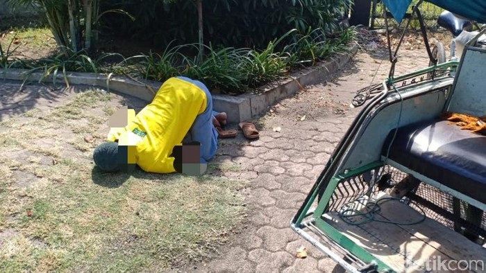 Mengejutkan, Tukang Becak di Pasuruan Meninggal Dengan Posisi