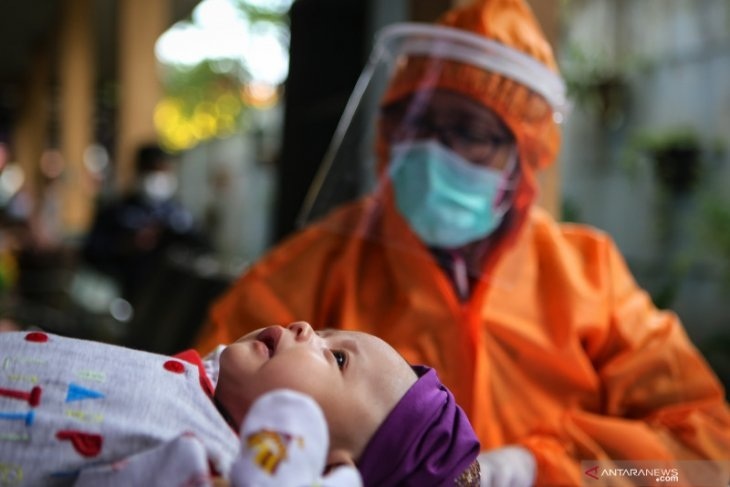 Kasihan, Bayi 9 Bulan di Kediri Terinfeksi Virus Corona