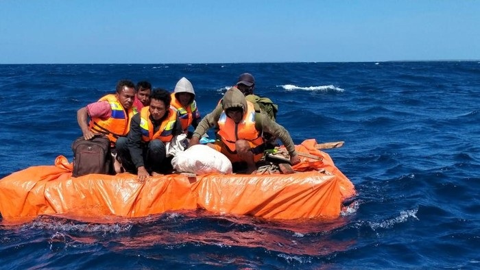 Alhamdulillah Selamat, 6 ABK Terombang-ambing 2 Hari di Laut