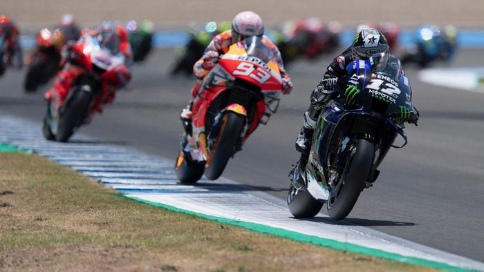 Latihan Bebas III MotoGP Andalusia, Marquez Tampil Tapi Vinales Tercepat