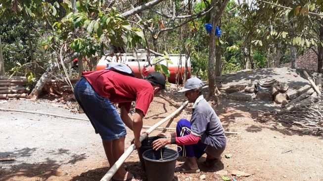 4 Desa di Tulungagung Kekeringan, BPBD Pasok 10.000 Liter Air per Hari