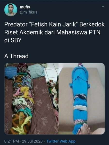 Sah! Rektor Pecat Si Predator Fetish Kain Jarik dari Unair