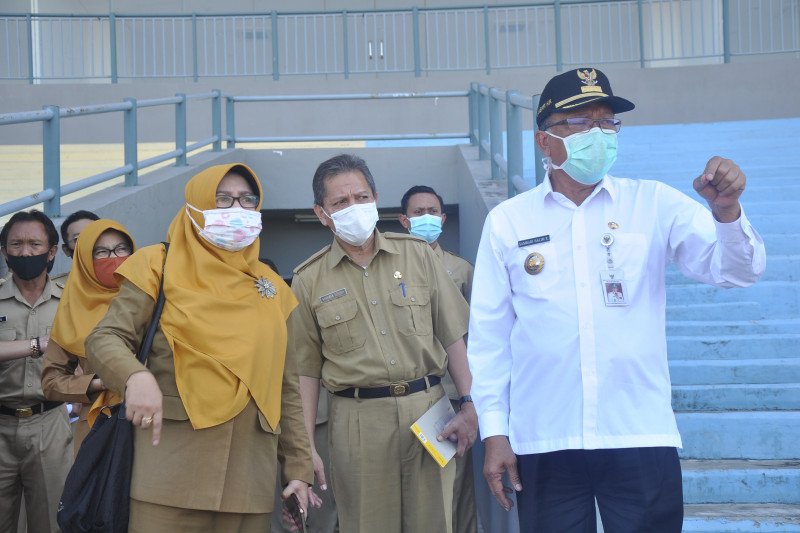 Pasien Covid-19 Terus Bertambah, Pemkab Gresik Sulap Stadion Gelora Joko Samudro Jadi Tempat Isolasi