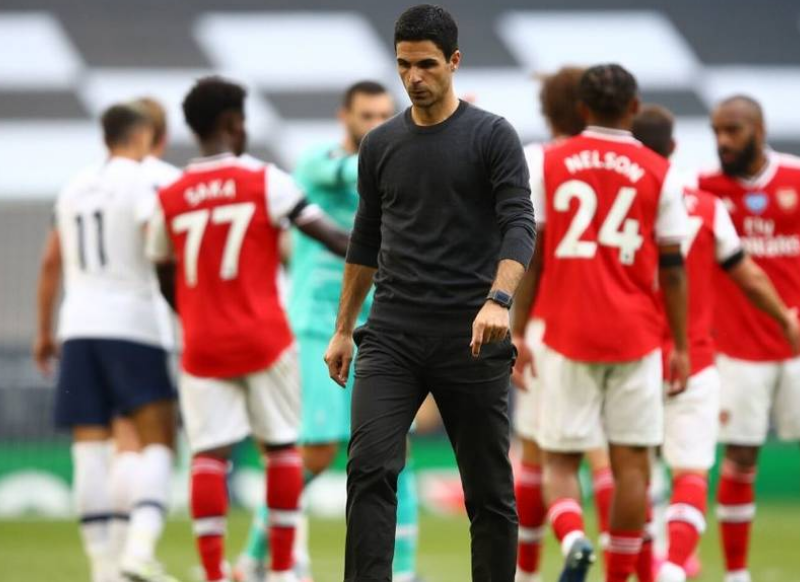Arsenal Kembali Dijinakkan Mourinho, Arteta Minta Maaf