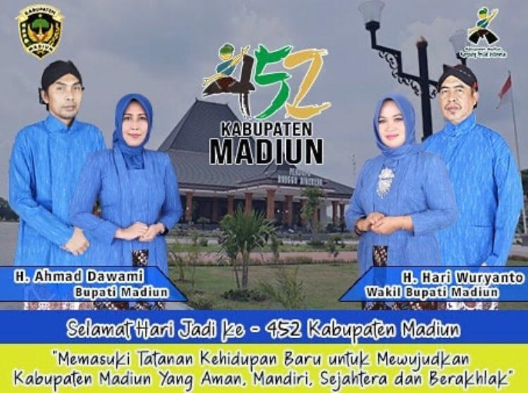 Kabupaten Madiun Rayakan Hari Jadi ke-452, Ini Harapan Warganet