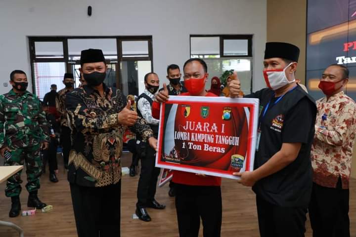 Juara Kampung Tangguh, Kelurahan di Madiun Ini Mendapatkan 1 Ton Beras