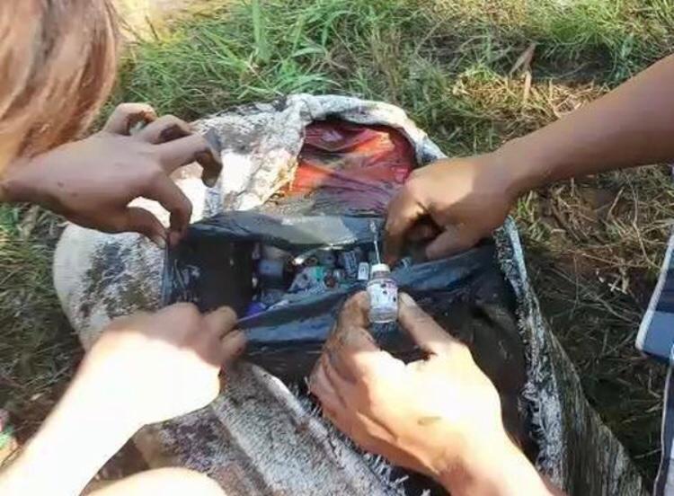 Wah Parah, Limbah Medis Berbahaya Dibuang di Sungai Kedung Rejo Probolinggo