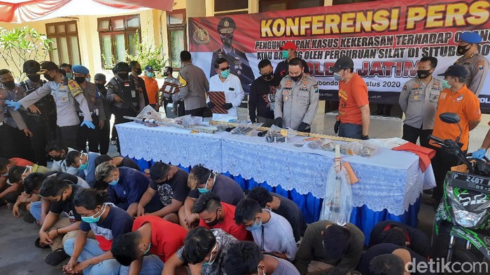 Sudah 97 Anggota PSHT Situbondo Ditangkap, Polda Jatim Kerahkan 85 Penyidik