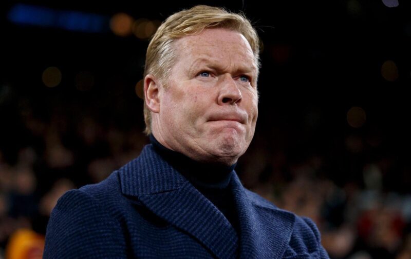 Ronald Koeman Datang, Messi