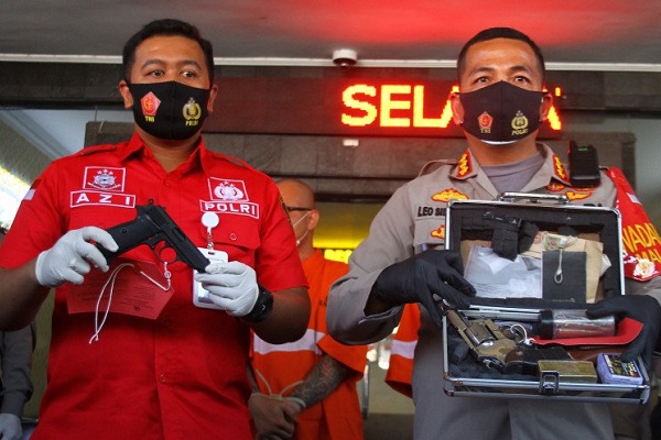 Selidiki Kasus Penipuan, Polisi Temukan Senjata Api Ilegal di Malang