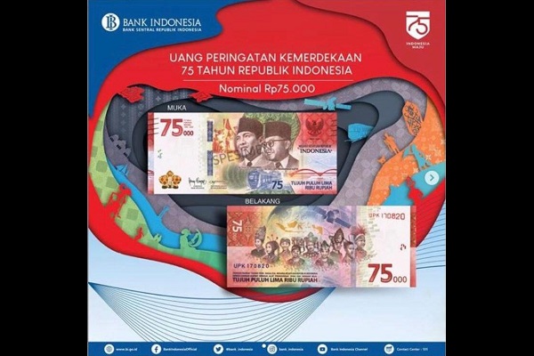 Begini Cara Dapatkan Uang Baru Rp75.000 Edisi Khusus Kemerdekaan Indonesia