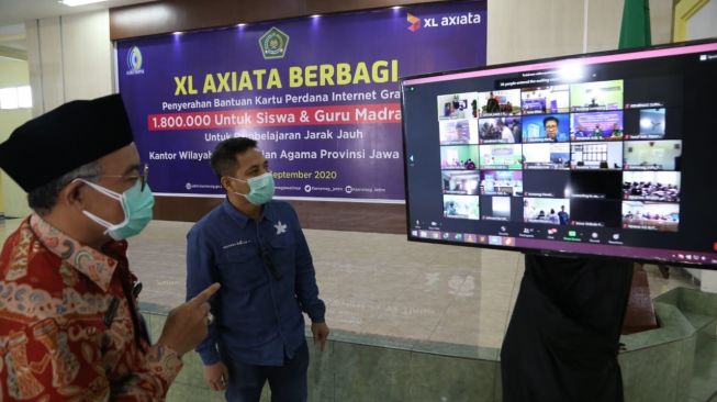 Asyik! 1,8 Juta Paket Internet Gratis Dibagikan untuk Pelajar dan Guru Madrasah