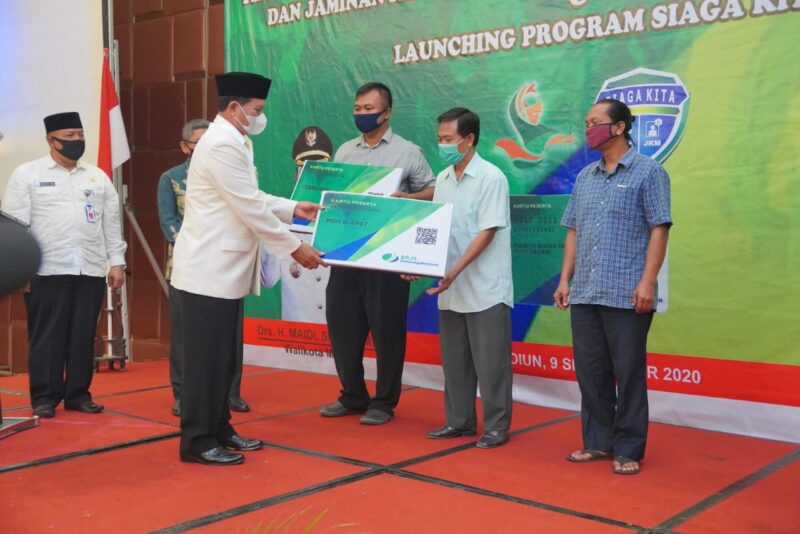 Keren, Pemkot Madiun Lindungi Pekerja Informal dengan Asuransi BPJS Ketenagakerjaan