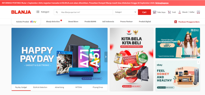 Telkomsel Tutup Blanja.Com, Pelanggan Diimbau Tarik Saldo dari Dompet Blanja