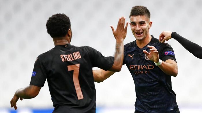 Marseille 0-3 Man City: Buah Eskperimen Guardiola Mainkan Penyerang Dadakan