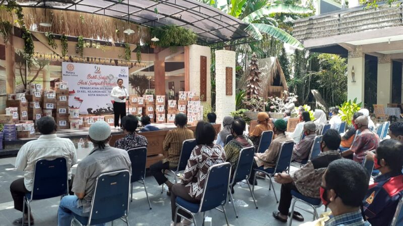 Peringati Sumpah Pemuda, 205 Rumah di Madiun Dapat Bantuan Cat