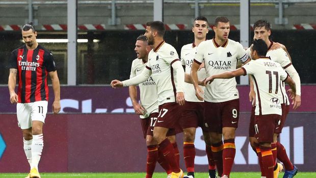 AC Milan 3-3 AS Roma: Rentetan Kemenangan Rossoneri Terhenti di Kaki Serigala